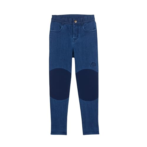 Finkid Kuulu Thermo Denim - robuste Kinder Jeans Winterhose mit Fleece Innenseite und Knieverstärkung von Finkid