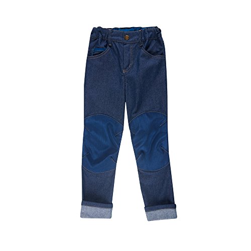 Finkid Kuusi Blau, Kinder Softshellhose, Größe 100-110 - Farbe Navy von Finkid
