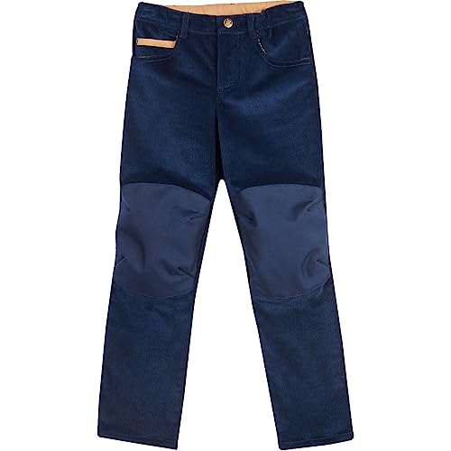 Finkid Kuusi Blau - Robuste Bequeme Kinder 5-Pocket Cord Hose, Größe 90-100 - Farbe Navy von Finkid