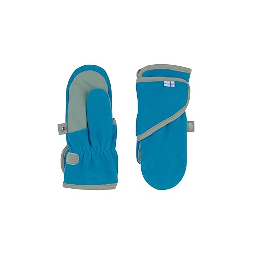 Finkid Lapanen Light Kinder Fleece Fäustlinge mit wasserfestem Besatz von Finkid