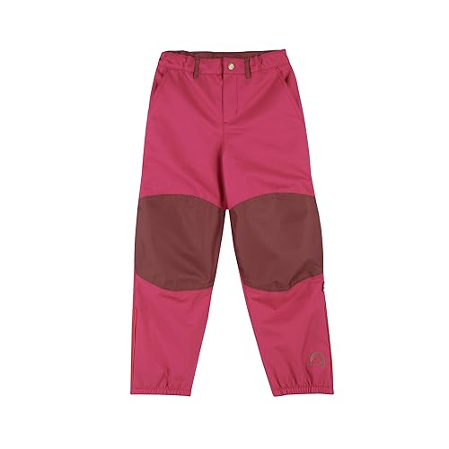 Finkid Latuli Fleece gefütterte Kinder Outdoorhose mit Po- und Knieverstärkung von Finkid