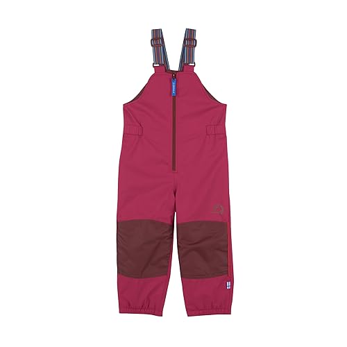 Finkid Latuli Fleece gefütterte Kinder Outdoorhose mit Po- und Knieverstärkung von Finkid