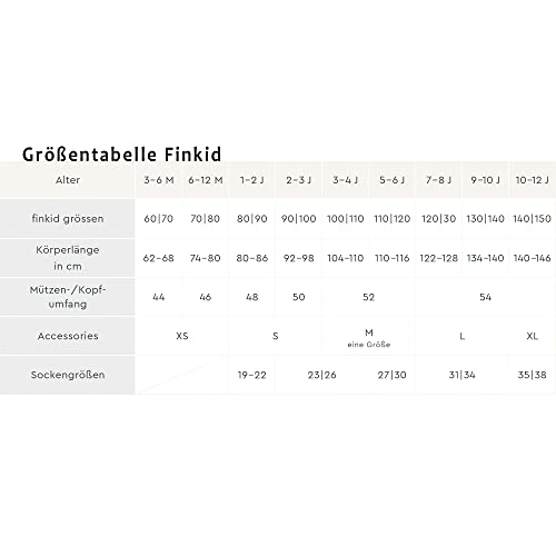Finkid Luola Wool Kinder Schlupfmütze aus Wollfleece von Finkid