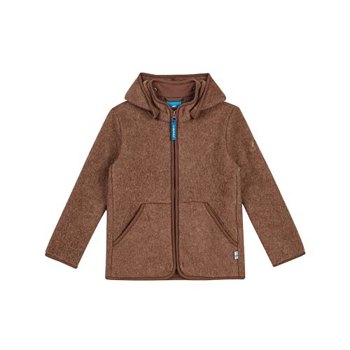 Finkid Luonto Wool Braun, Kinder Anoraks, Größe 110-120 - Farbe Cocoa von Finkid