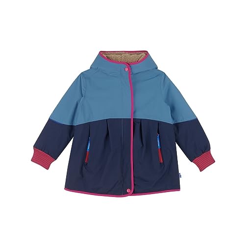 Finkid Mädchen langarm Winter Jacke AINA MUKKA 1142021 in blaugrau, Kleidergröße:90, Farbe:blaugrau von Finkid