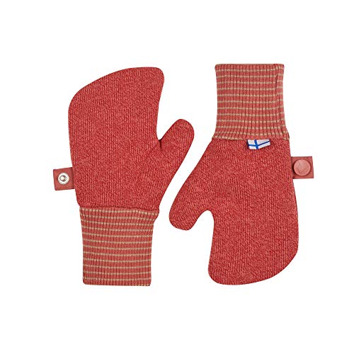 Finkid Nupujussi Knit Rot, Kinder Fausthandschuh, Größe XS - Farbe Rose von Finkid