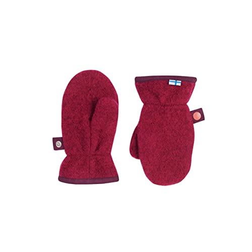 Finkid Nupujussi Wool, XS (3-12 Monate), beet red von Finkid