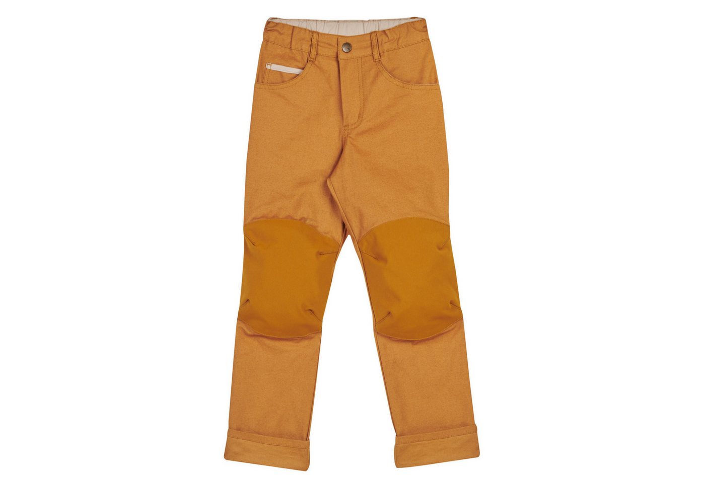 Finkid Outdoorhose Finkid Kuusi Canvas Hose Cinnamon Outdoorhose mit Kniebesatz 100/110 von Finkid