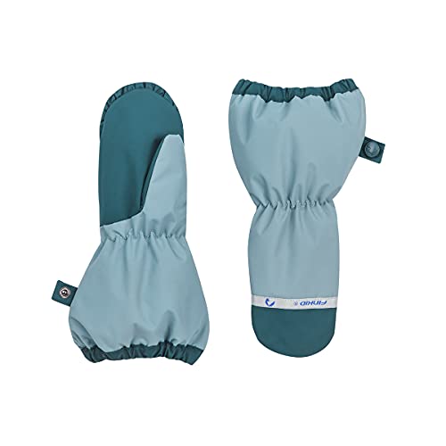 Finkid Pakkanen Blau, Fausthandschuh, Größe L - Farbe Smoke Blue - Deep Teal von Finkid