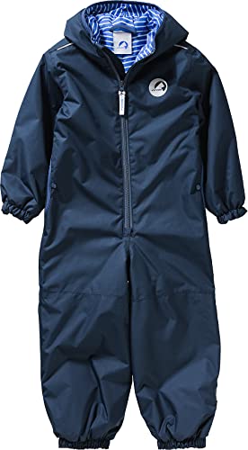 Finkid Pikkumini Blau - Wasserdichter isolierter Kinder Overall, Größe 80-90 - Farbe Navy - Denim von Finkid