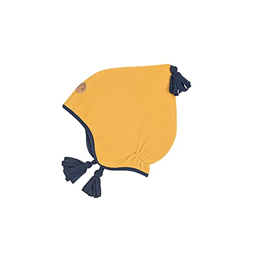 Finkid Pipo Gelb, Kinder Kopfbedeckung, Größe 48 - Farbe Golden Yellow - Navy von Finkid