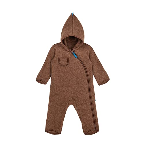 Finkid Puku Wool Braun, Kinder Softshellhose, Größe 80-90 - Farbe Cocoa von Finkid