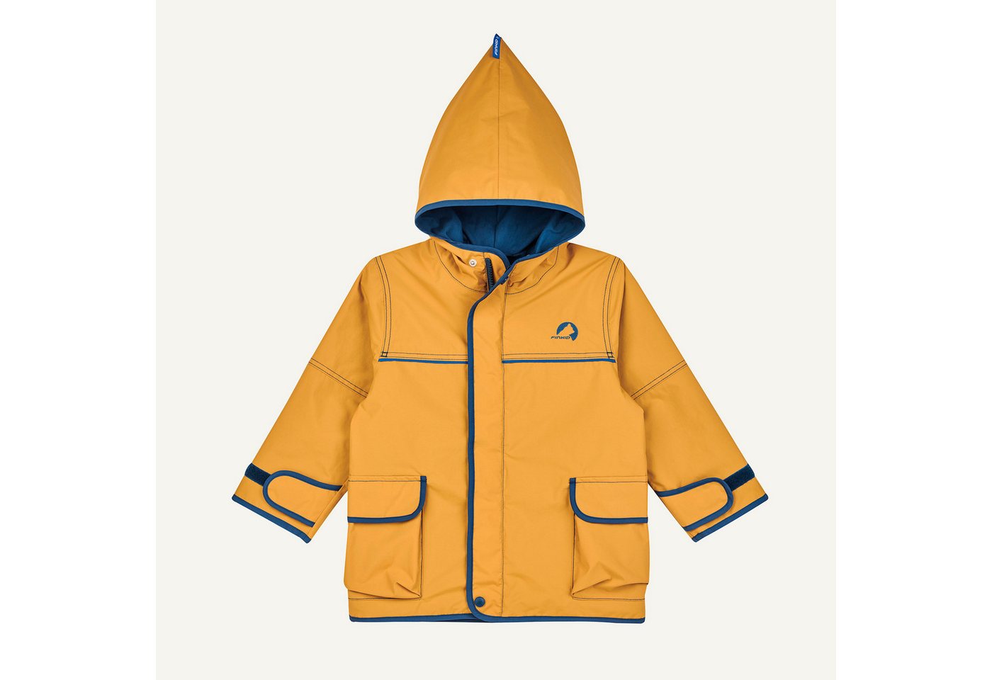 Finkid Regenjacke Tuulis Finkid Sunflower/Navy 120/130 von Finkid