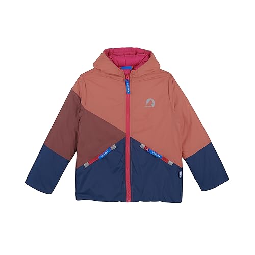 Finkid Sirkus leicht wattierte Kinder Jacke im Colorblocking - Zip in Innenjacke von Finkid