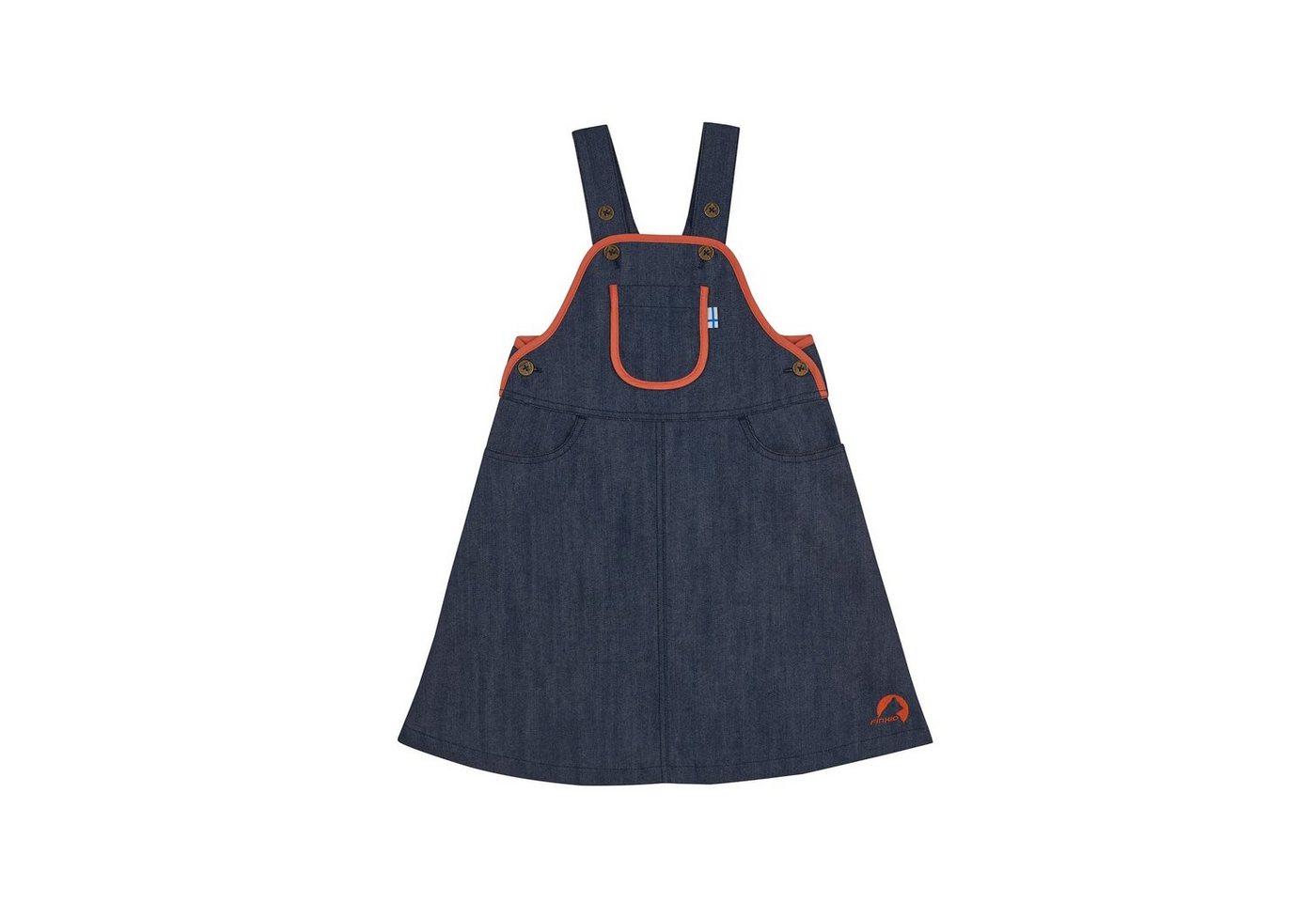 Finkid Sommerkleid Finkid Girls Majali Denim Kinder Kleid von Finkid