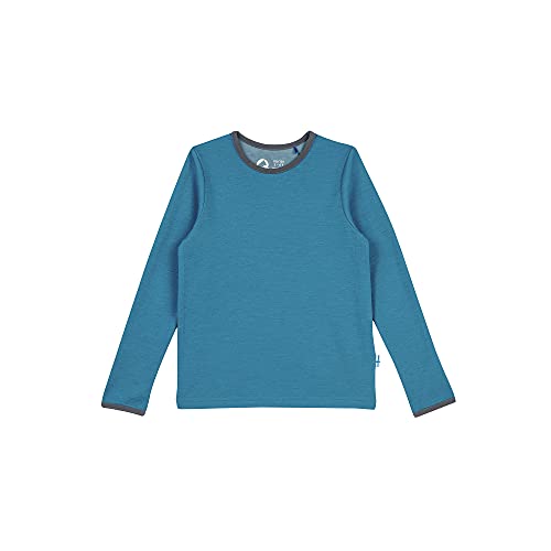 Finkid Taamo Wool Kinder Longsleeve aus Doubleface Wolljersey von Finkid