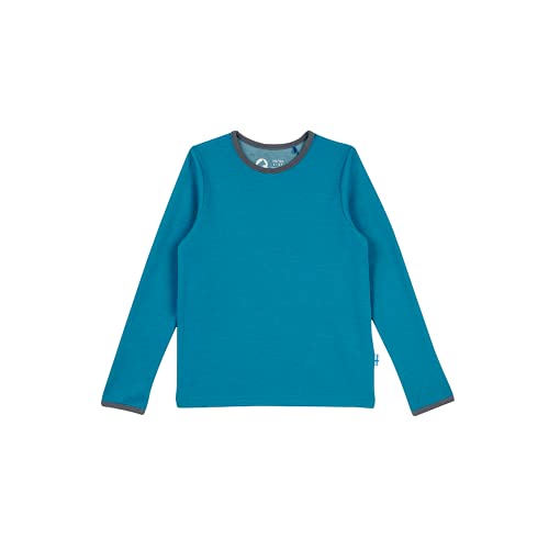 Finkid Taamo Wool wärmender Longsleeve aus Doubleface Wolljersey von Finkid