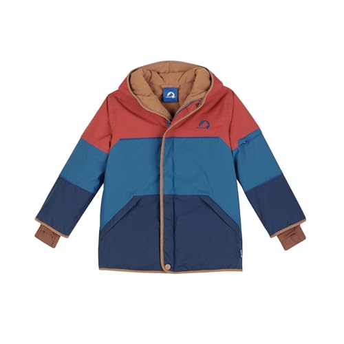 Finkid Taika Snow sportliche Winterjacke im Colorblocking für Jungen und Mädchen von Finkid