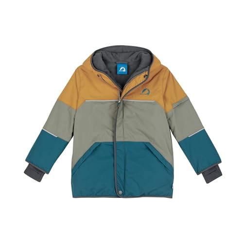 Finkid Taika Snow sportliche Winterjacke im Colorblocking für Jungen und Mädchen von Finkid