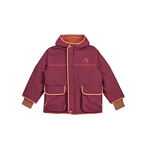 Finkid Talvi EKO Rot - Warmer wasserdichter Kinder Winterparka, Größe 110-120 - Farbe Beet Red - Chili von Finkid