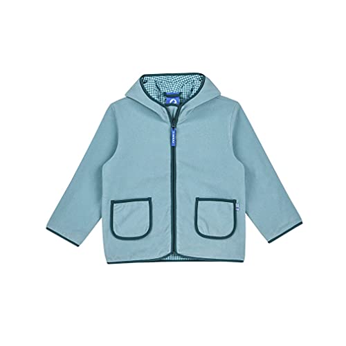 Finkid Tonttu Blau, Freizeitjacke, Größe 90-100 - Farbe Smoke Blue - Deep Teal von Finkid