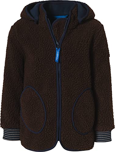 Finkid Tonttu Nalle Braun, Kinder Anoraks, Größe 100-110 - Farbe Cocoa - Navy von Finkid
