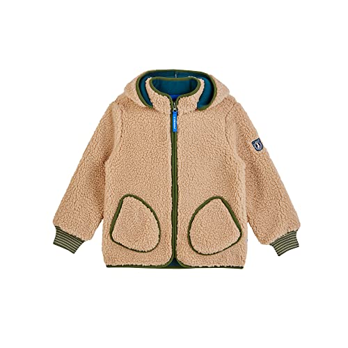 Finkid Tonttu Nalle Kinder Teddy Fleecejacke - Zip in Innenjacke von Finkid