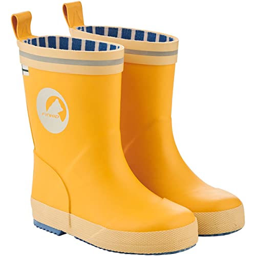 Finkid Vesi Gelb - Wasserdichter klassischer Kinder Gummistiefel, Größe EU 34 - Farbe Yellow von Finkid