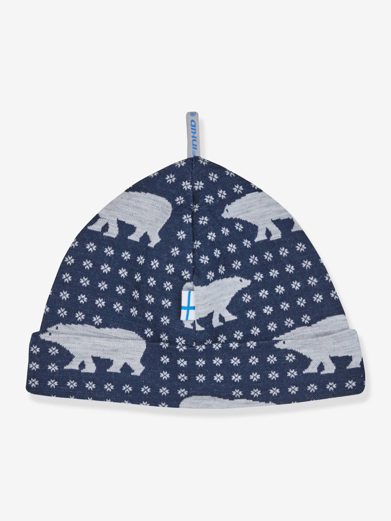 Kinder Strickmütze HITTI NORDIK finkid mit Wolle von Finkid