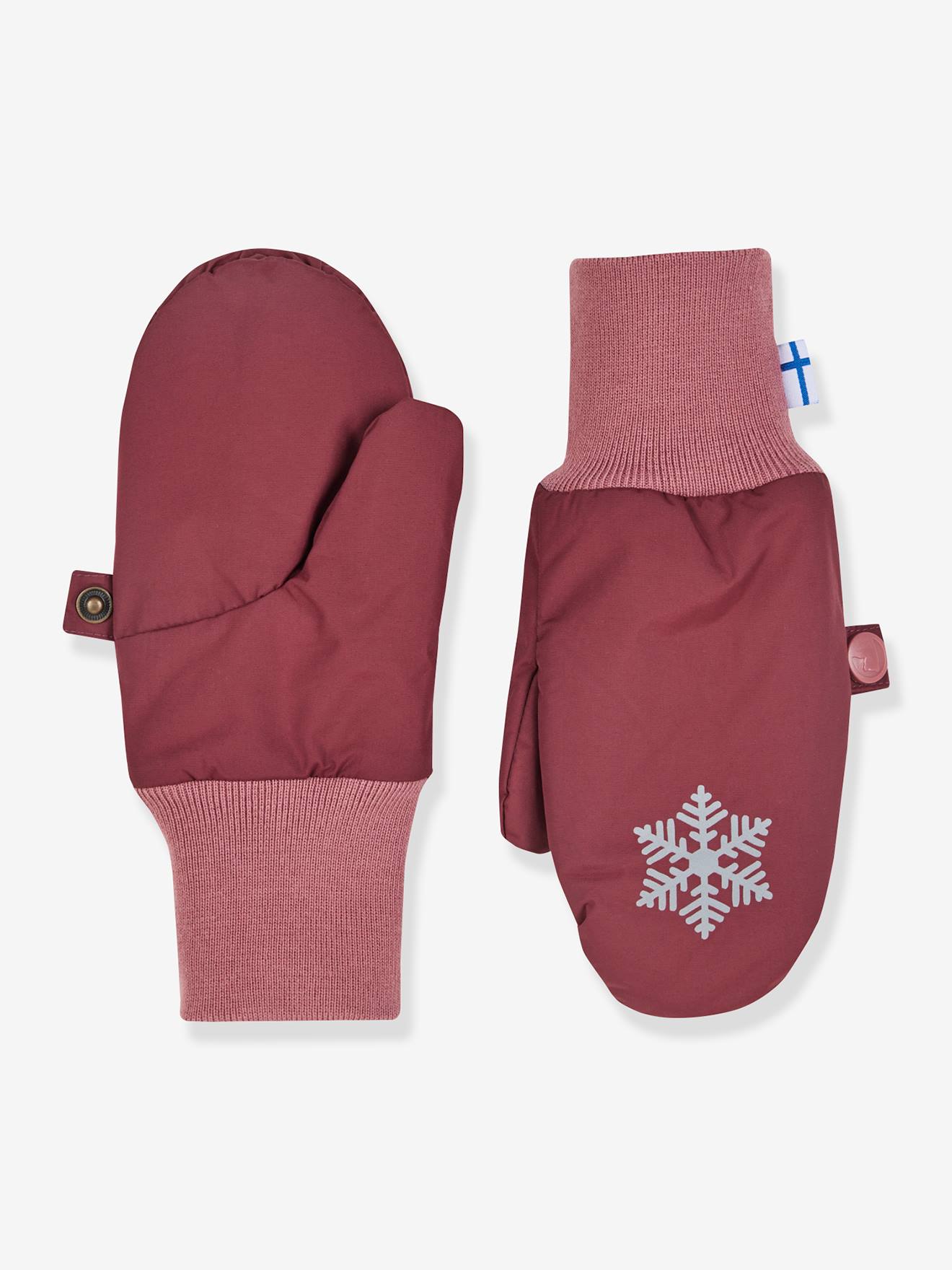 Wetterfeste Kinder Fäustlinge RUKKANEN finkid granatapfel von Finkid