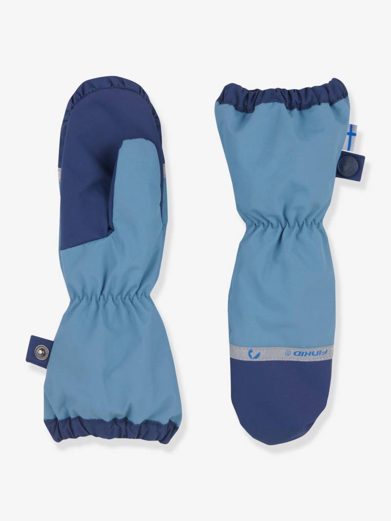 Wetterfeste Kinder Outdoor-Fäustlinge PAKKANEN finkid pfauen von Finkid
