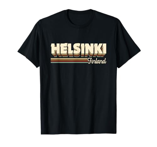 Helsinki Finland Souvenirs And Gifts Men Women Kids Retro T-Shirt Helsinki Finland Souvenirs And Gifts Men Women Kids Retro T-Shirt von Finland By Design Tee Company
