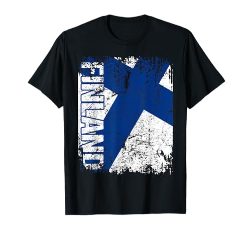 FINNLAND Flagge | Damen Herren Kinder FINLAND T-Shirt von Finland Family Shop