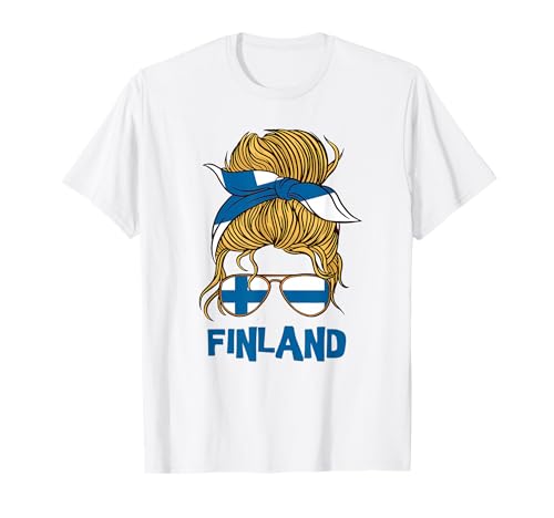 Finnland For Girl Finnische Flagge für Frauen Finnland T-Shirt Finnland For Girl Finnische Flagge für Frauen Finnland T-Shirt von Finland for Girls and Women