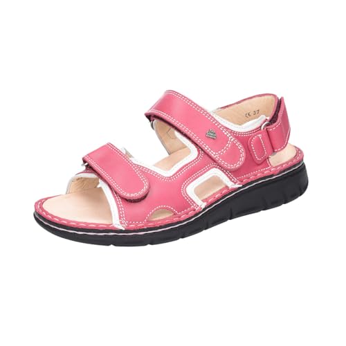 Finn Comfort Wanaka Soft Damen Sandale rosa azalea hielo Nube Agra Glattleder von Finn Comfort