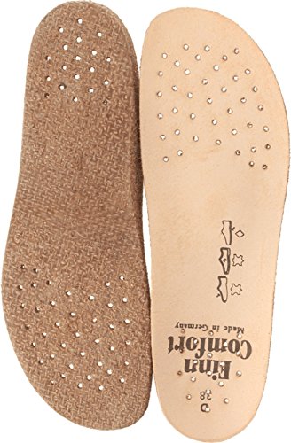 Finn Comfort, Damen -Classic Einlegesohlen, gelocht - hoch D (42 EU, natur) von Finn Comfort