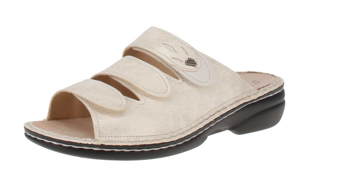 Finn Comfort Finn Comfort 02554-902898 Kos - Damen Pantolette - Oro-Latte Sandale von Finn Comfort