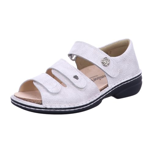 Finn Comfort Adelaide 02565-821081, Sandale, Natural (Glattleder), Taupe Beige Gr. 39 von Finn Comfort