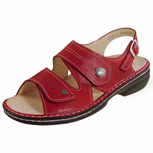 Finn Comfort Adult Milos rot Gr. 39 von Finn Comfort