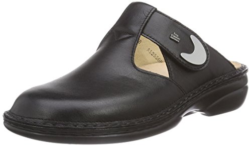 Finn Comfort Damen Belem Clogs, Schwarz, 37 von Finn Comfort