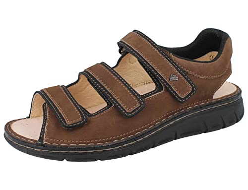 Finn Comfort Casablanca Herren Sandale braun chestnut/schwarz Oilbuk Buggy von Finn Comfort