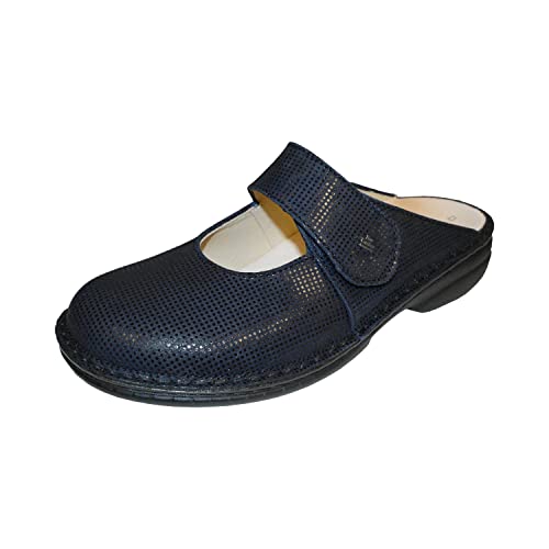 Finn Comfort Damen Pantolette in Blau, Größe 38 von Finn Comfort