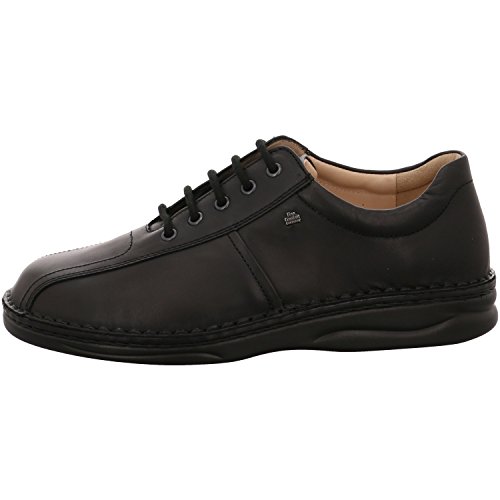 Finn Comfort Dijon, Herren Schnürhalbschuhe, Schwarz - Schwarz - schwarz - Größe: 50 von Finn Comfort