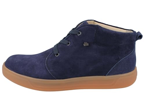 Finn Comfort FINNCO Mantua Damen und Herren Sneaker knöchelhoch blau Blue Nubuk von Finn Comfort
