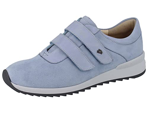 Finn Comfort FINNSTRETCH Ivrea Damen Halbschuhe blau Sky Stretch Nubukleder von Finn Comfort