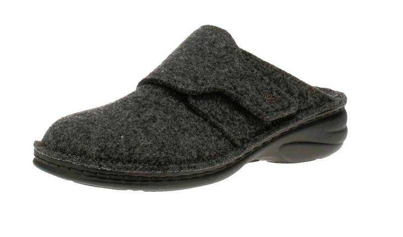 Finn Comfort Finn Comfort 06569-416168 Goms - Damen Hausschuhe - Anthrazit Hausschuh von Finn Comfort
