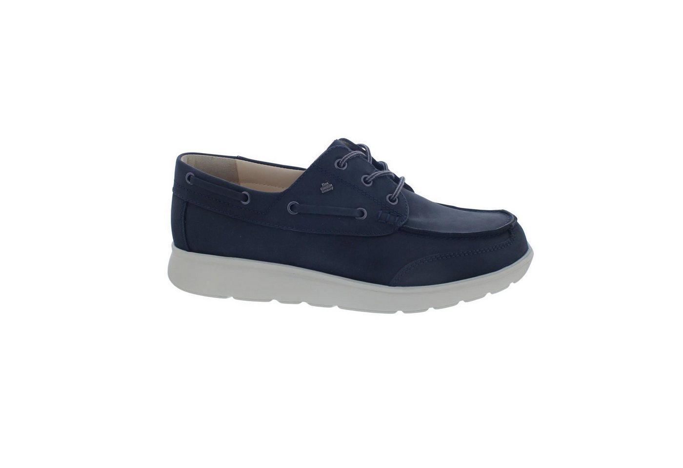 Finn Comfort Finn Comfort Sucre Halbschuh, Nubukleder, marineblau, Wechselfußbett Schnürschuh von Finn Comfort
