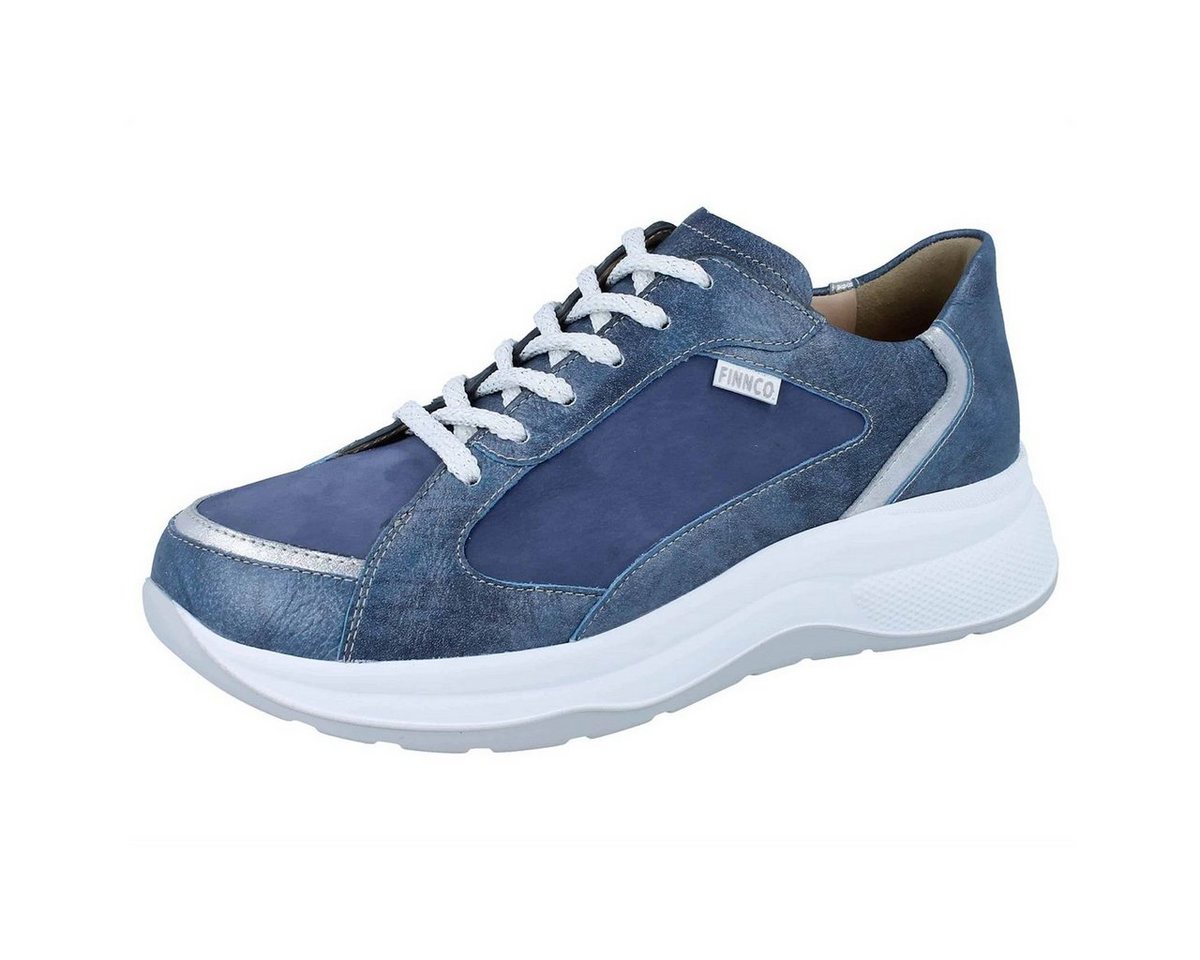Finn Comfort Freizeit Schnürer für Damen in blau Schnürschuh (1-tlg) von Finn Comfort
