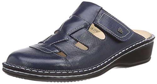 Finn Comfort Damen Java Clogs, Blau (Ozean), 39 von Finn Comfort