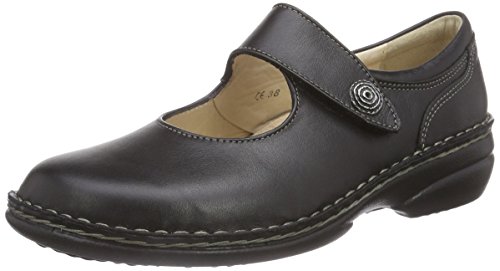 Finn Comfort Laval, Damen Mary Jane Schuhe, Schwarz (Schwarz), 36 EU von Finn Comfort